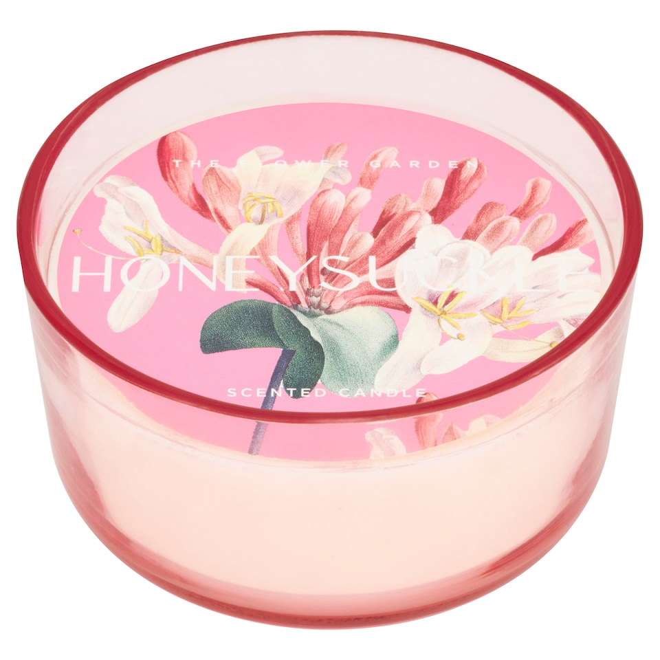 F&F Home Floral Large Candle Honey Suckle 430G