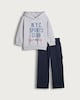 image 4 of F&F Boys Cotton Rich N.Y.C. Sports Club Hoodie and Joggers in Multi