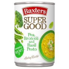 Baxters Pea Broccoli & Basil Pesto Soup 400G