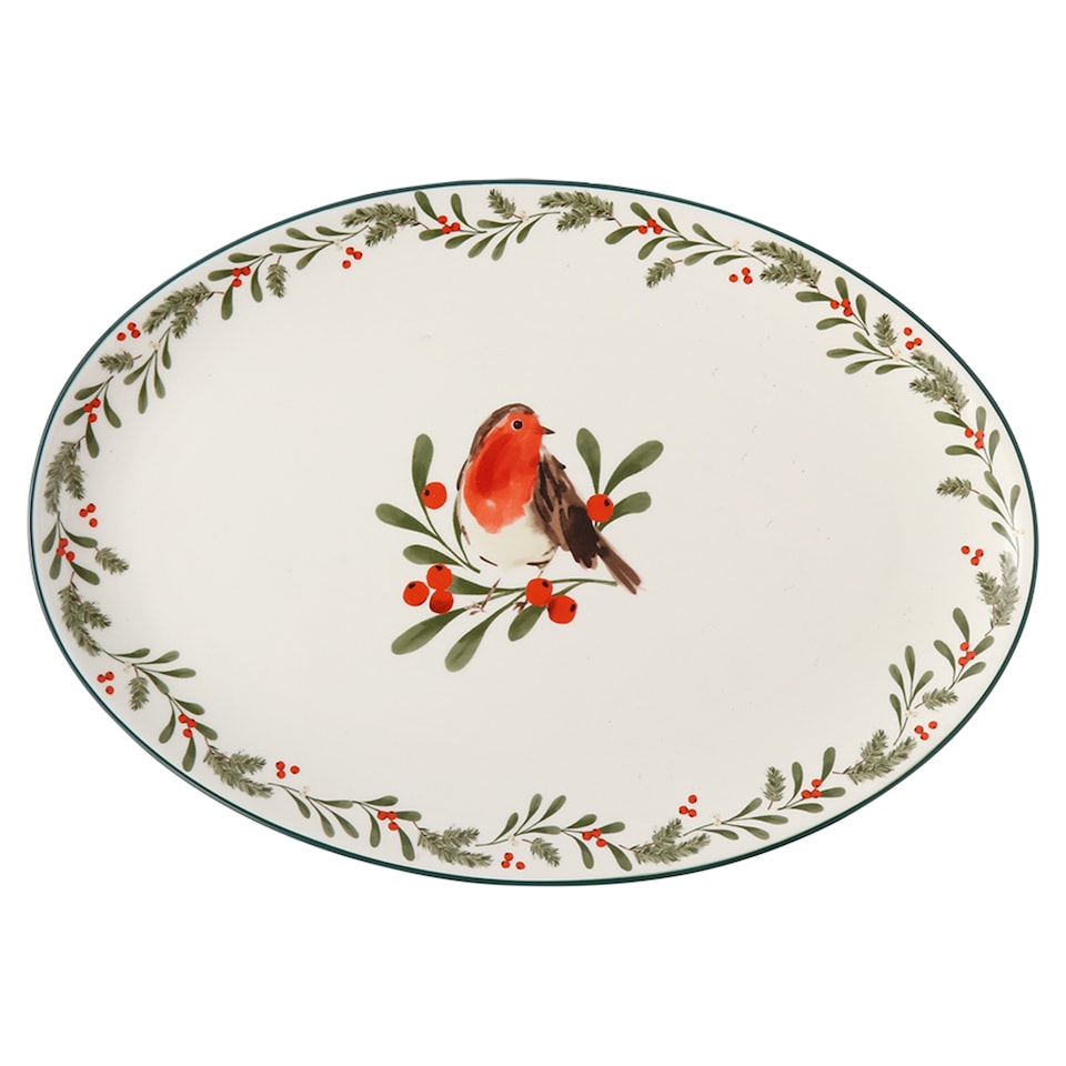 F&F Home  robin platter