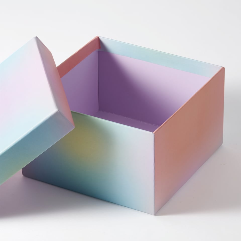 image 1 of Paperchase Ombre Gift Box