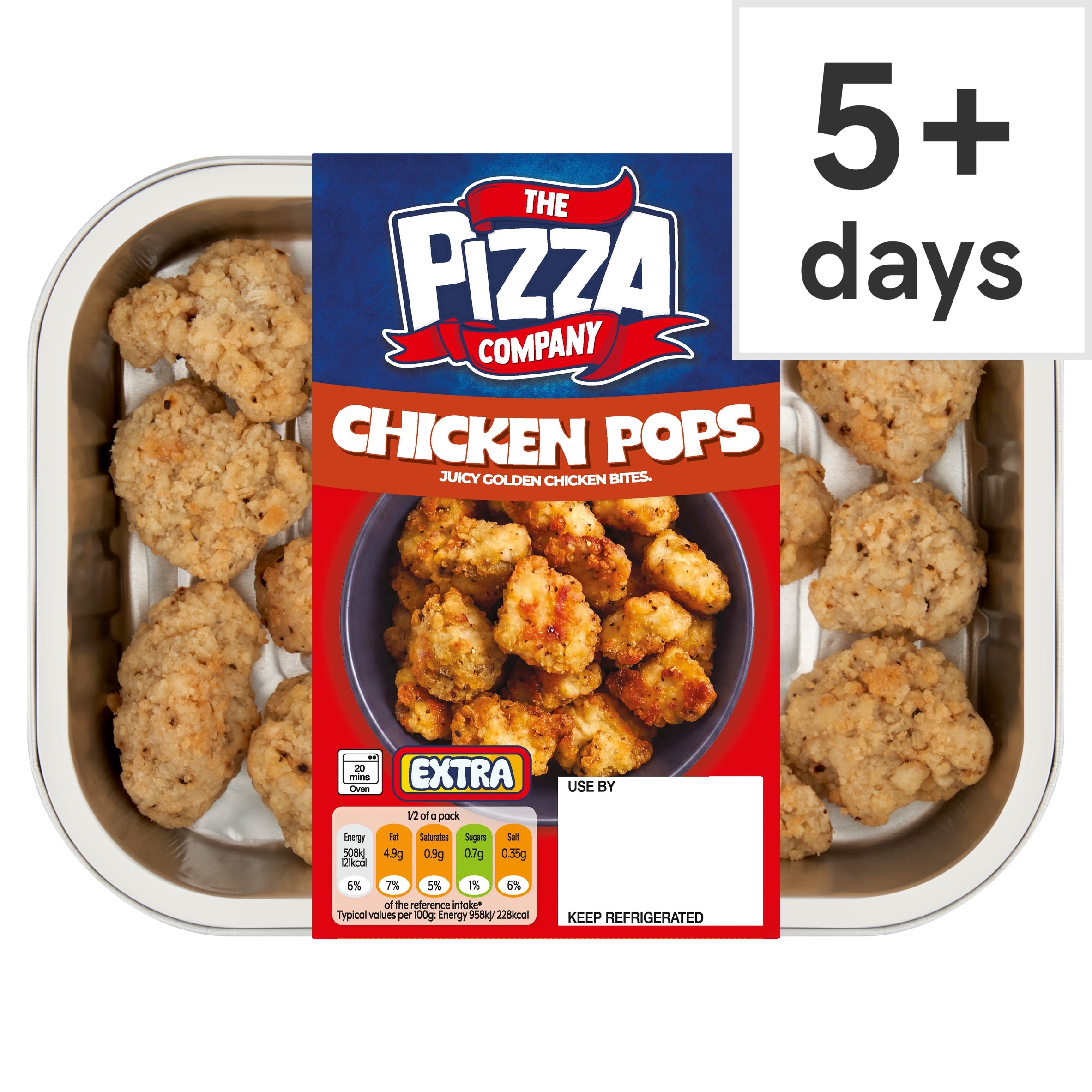 The Pizza Co Chicken Pops 128G