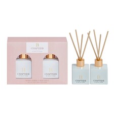 Chapter B Warm Amber & Bergamot Diffuser 2X50ml