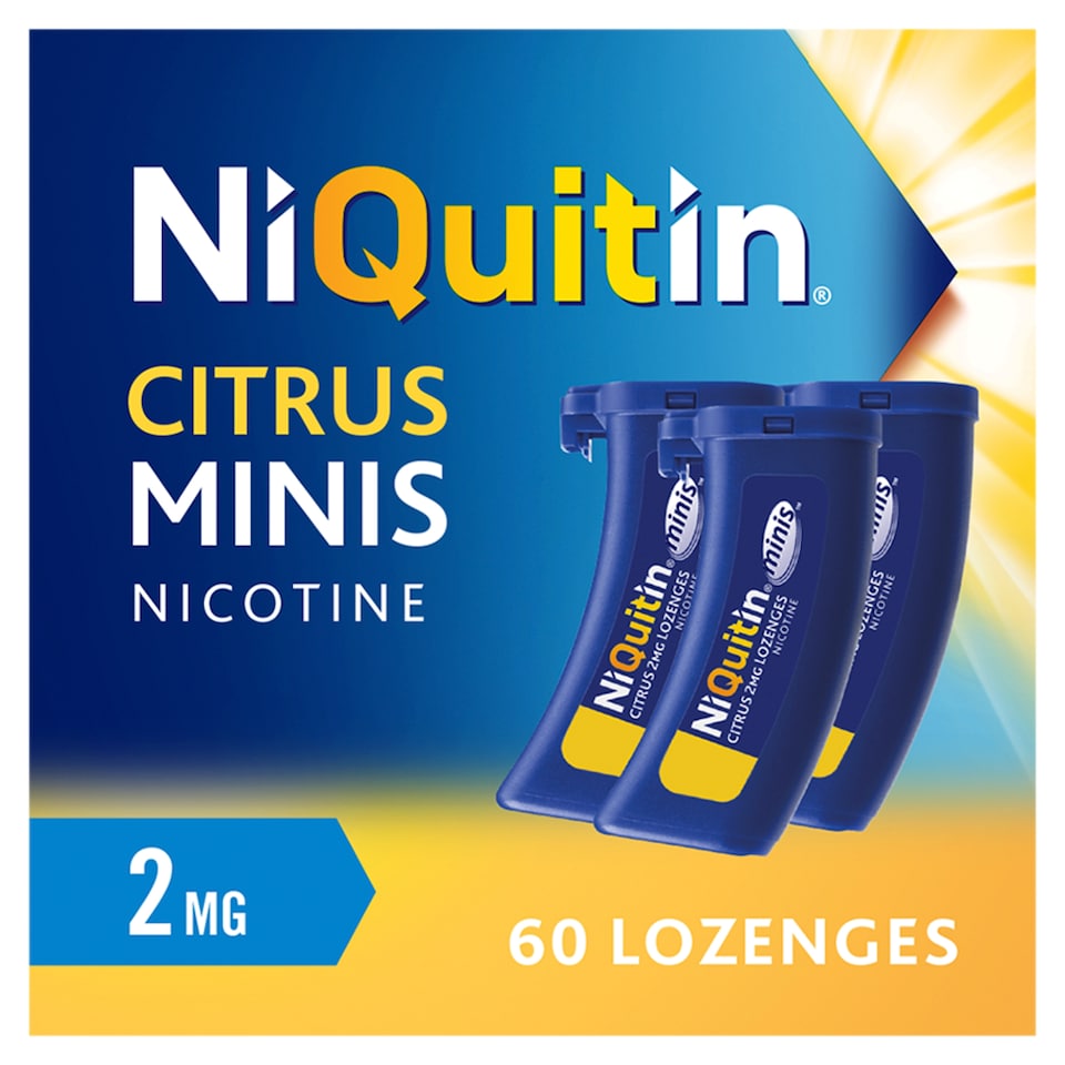 image 1 of NIQUITIN Mini Lozenges Citrus 2.0mg 60s