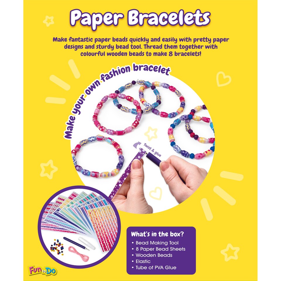 image 1 of John Adams Paper Bracelets