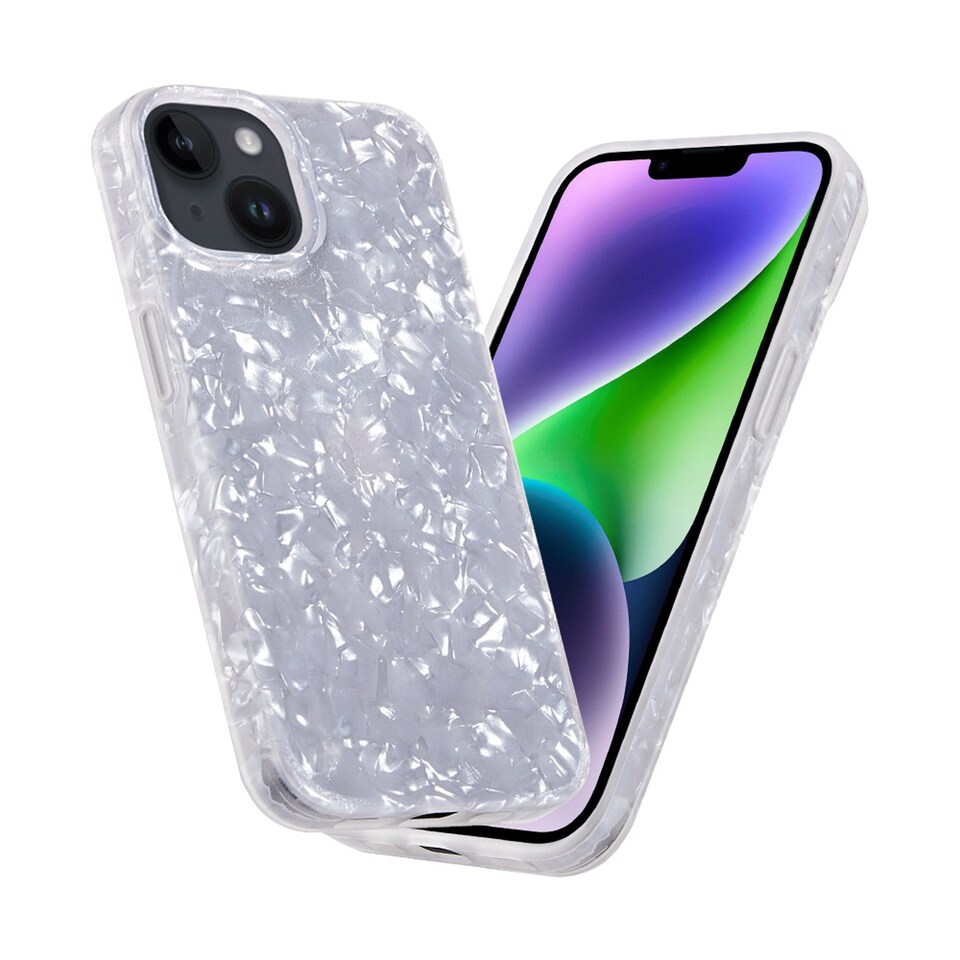 image 1 of Groov-E Iphone 14 Pearl White Design Case