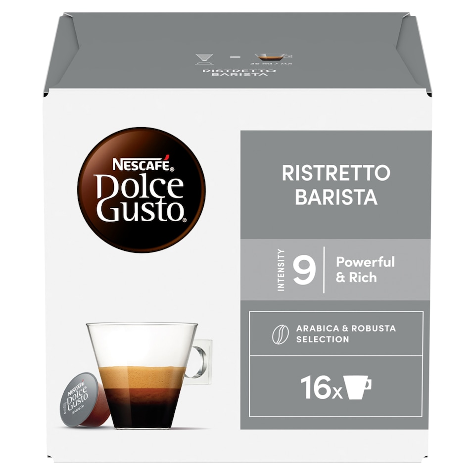 Obrázek 1 pro produkt NESCAFÉ Dolce Gusto Ristretto Barista - kávové kapsle - 16 ks