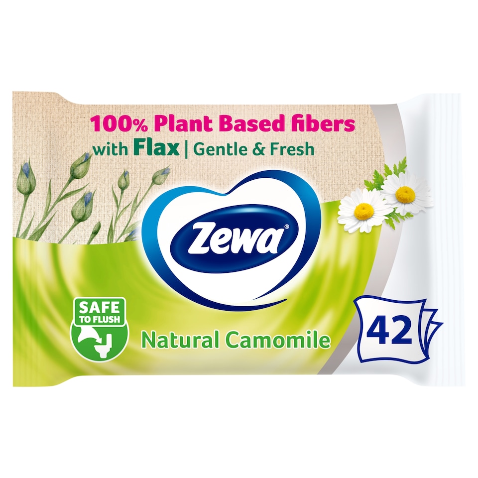image 1 of Zewa Natural Camomile nedves toalettpapír 42 db