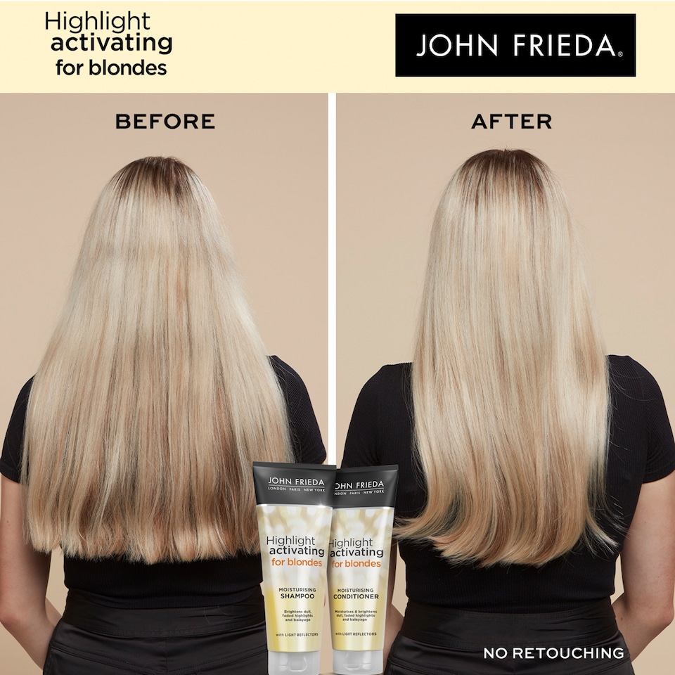 image 1 of John Frieda Sheer Blonde Highlight Moisture Shampoo 250Ml
