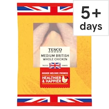 Tesco Medium Whole Chicken 1.3-1.7kg