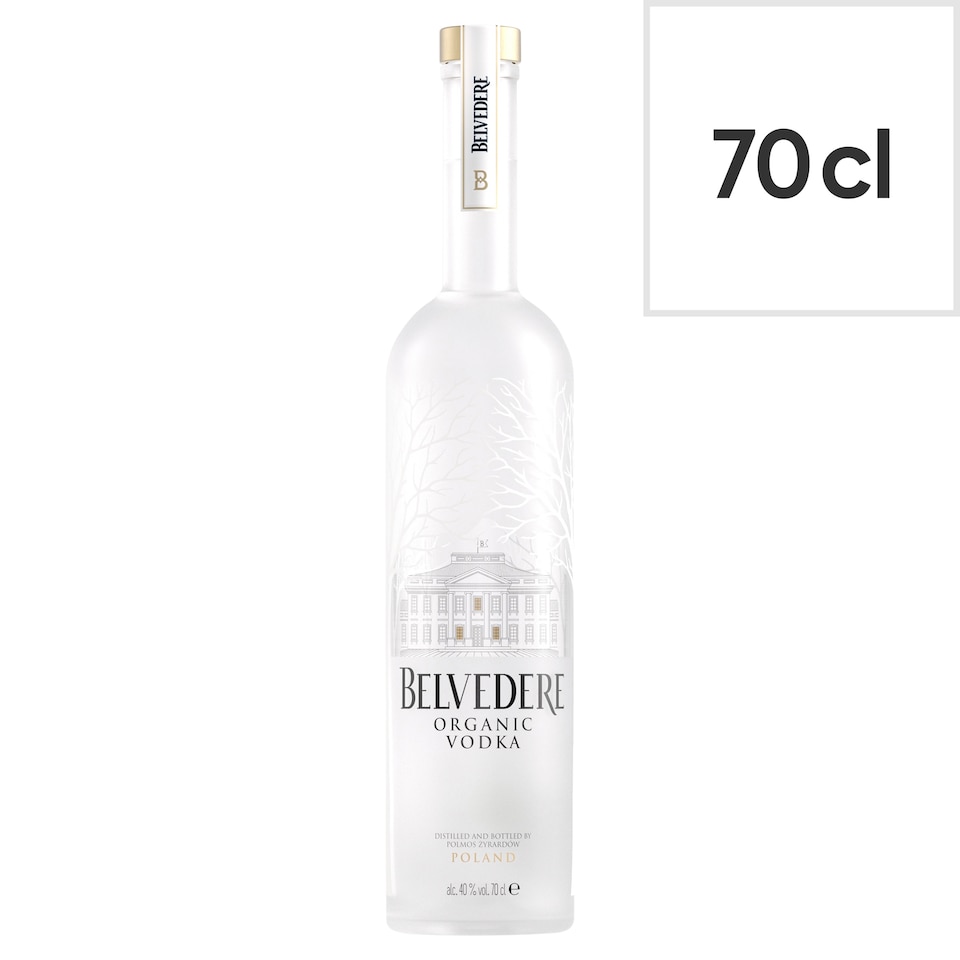 image 1 of Belvedere Organic Vodka 70cl