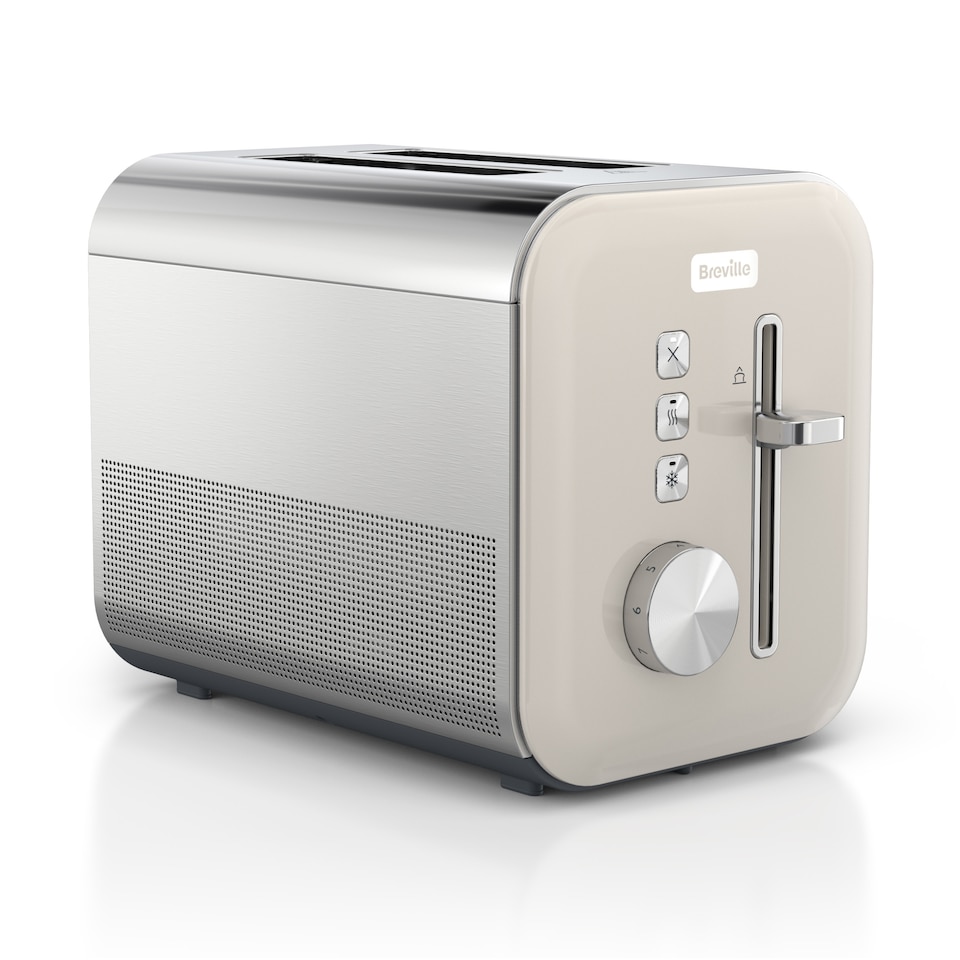 image 1 of Breville High Gloss 2 Slice Toaster Cream