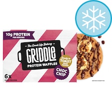 Griddle Choc Chip Protein Waffles 6 Pack 200g