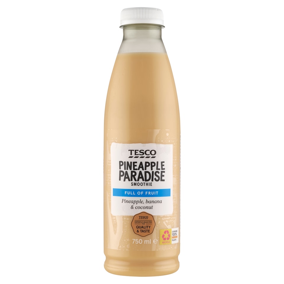 Tesco Pineapple Paradise Smoothie 750 ml