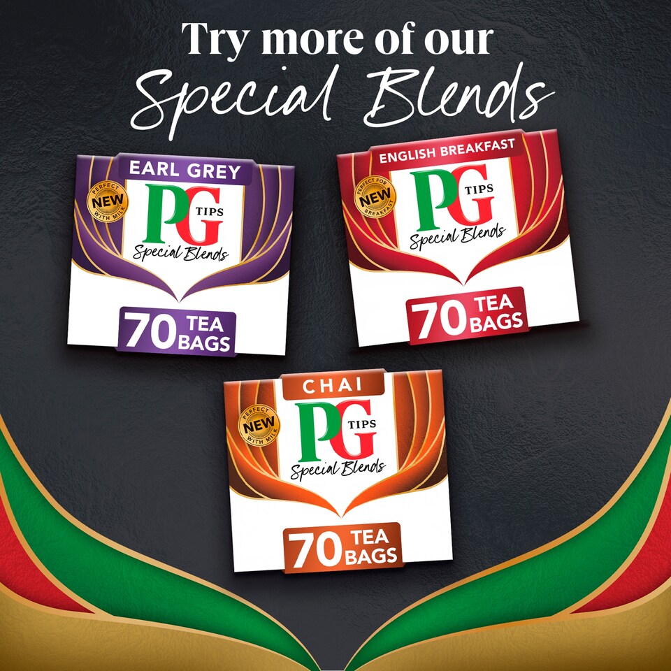 image 1 of PG Tips Gold Speciality Black Tea 70 Tea Bags 203g