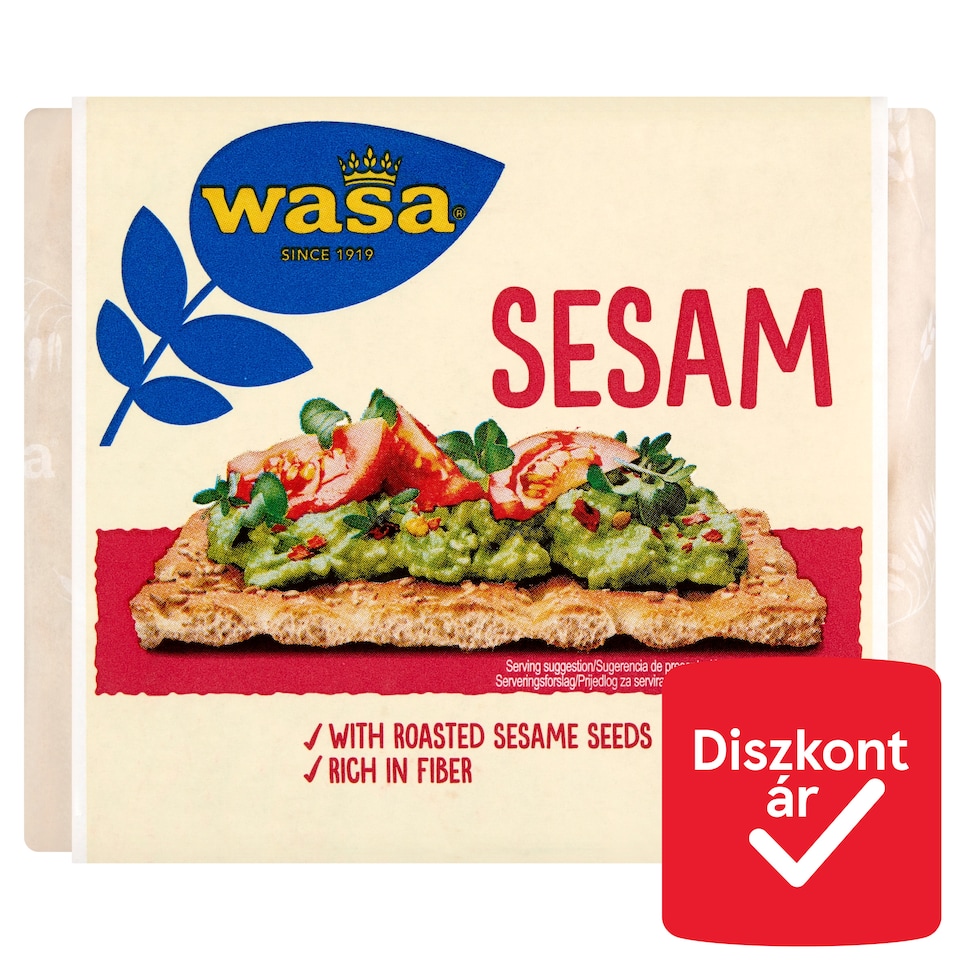 Wasa Sesam Wheat Flour Sesame Crispbread 200 g