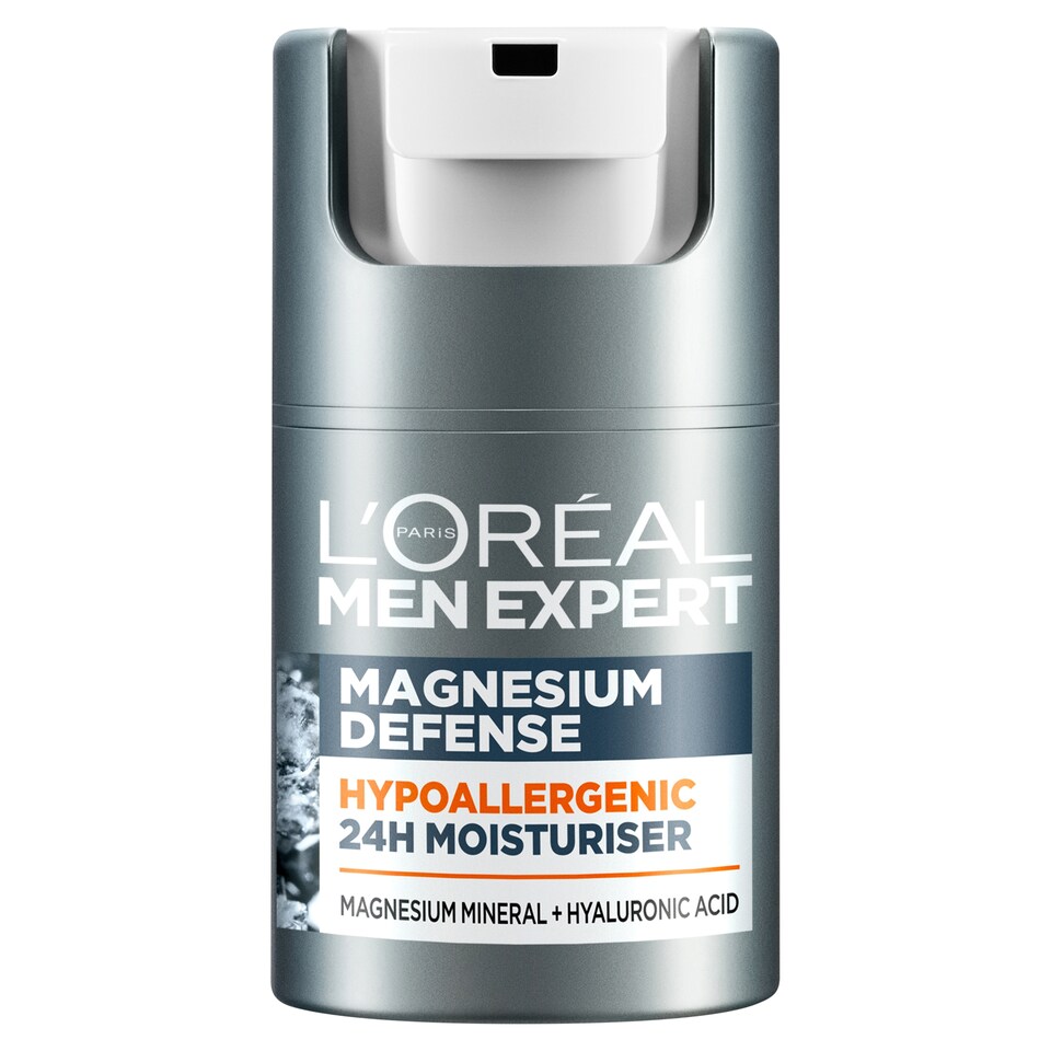 image 1 of L'Oreal Men Expert Magnesium Hypoallergenic Moisturiser 50Ml
