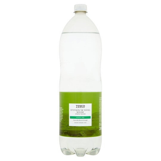 Tesco Ffynnon Yr. Ystog Sparkling Water 2 Litres Tesco Groceries