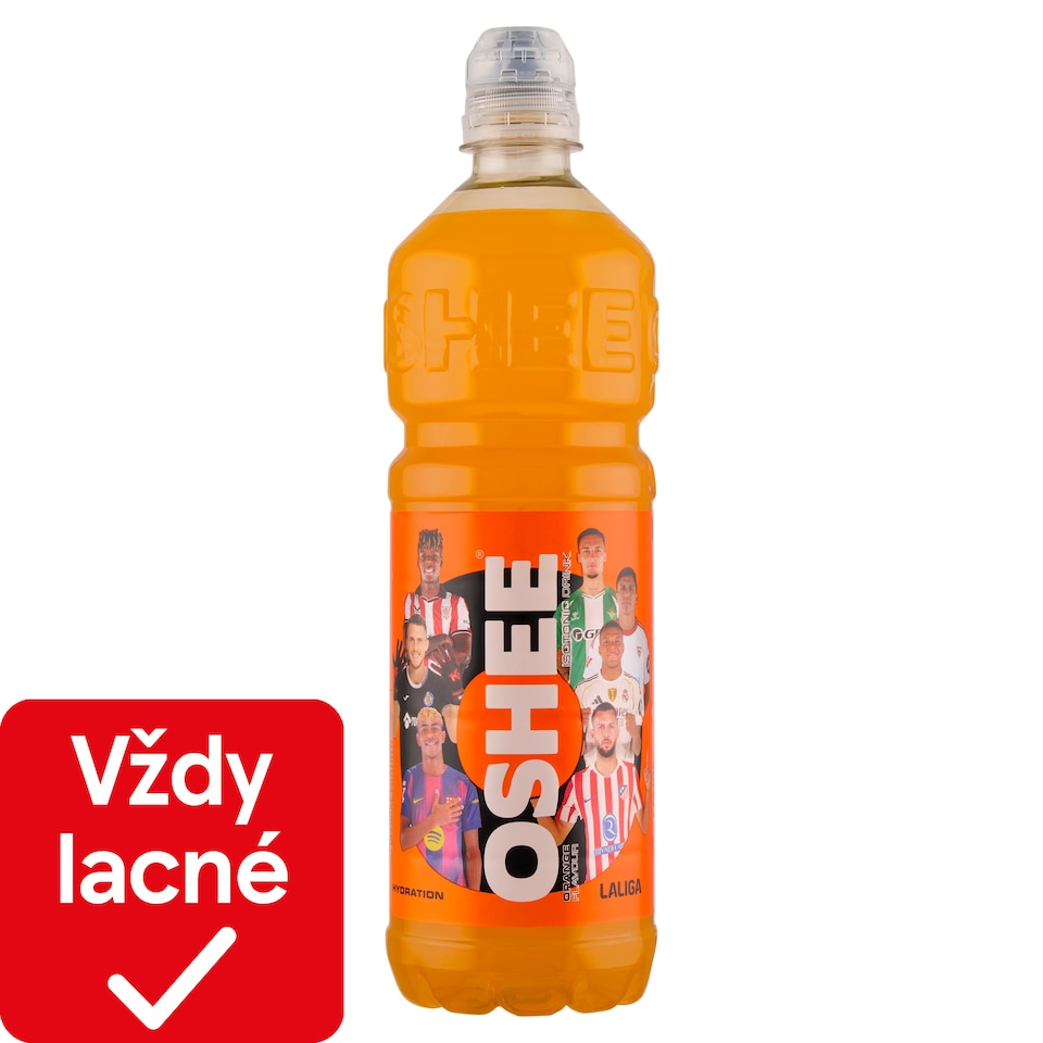 obrázok 1 z Oshee Laliga nesýtený nealkoholický izotonický nápoj s pomarančovou príchuťou 0,75 l
