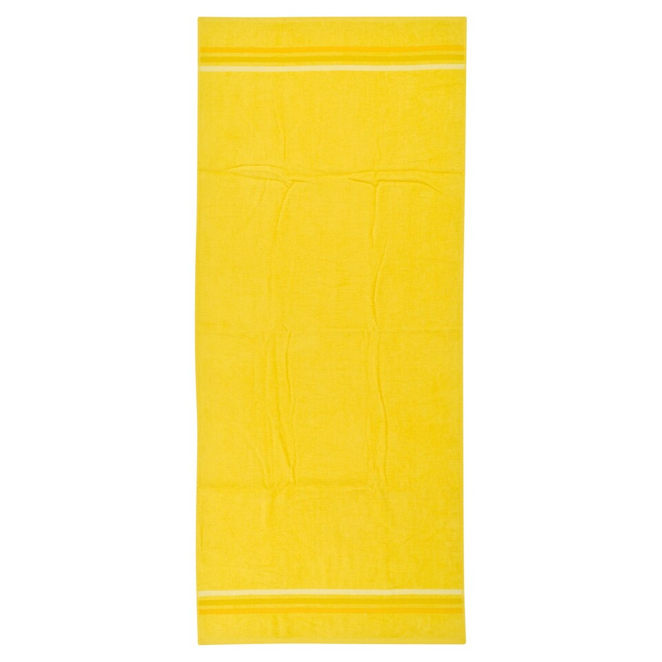 F&F Home Yellow Plain Beach Towel