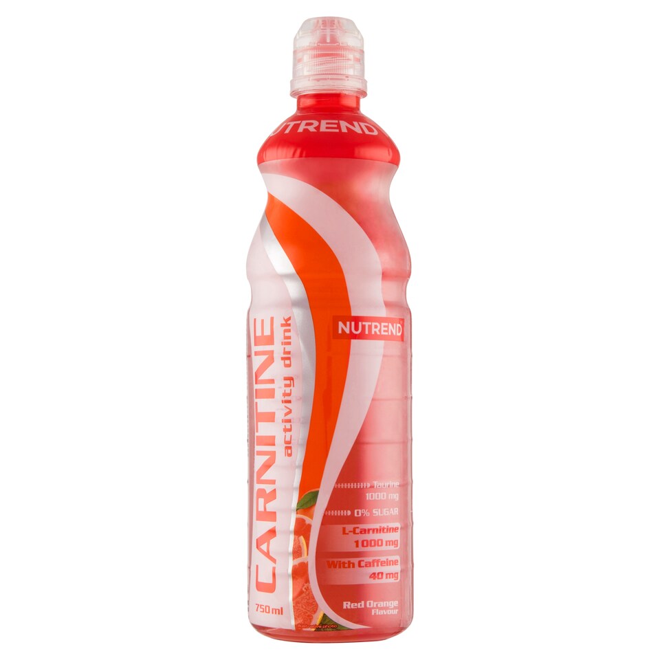 image 1 of Nutrend Carnitine Activity Drink with Caffeine Red Orange Flavour 750ml