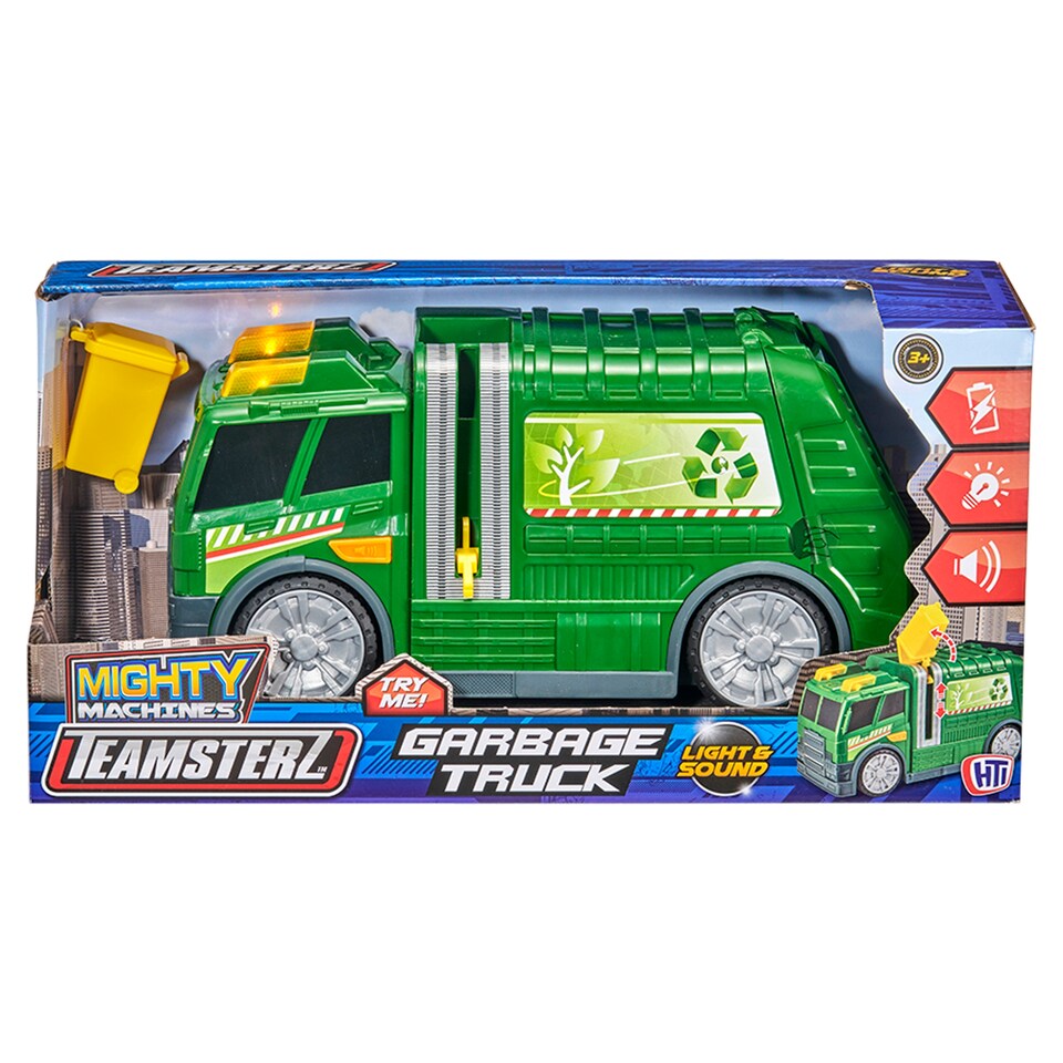 obrázok 1 z HTI Teamsterz MAD Light & Sound smetiarske auto