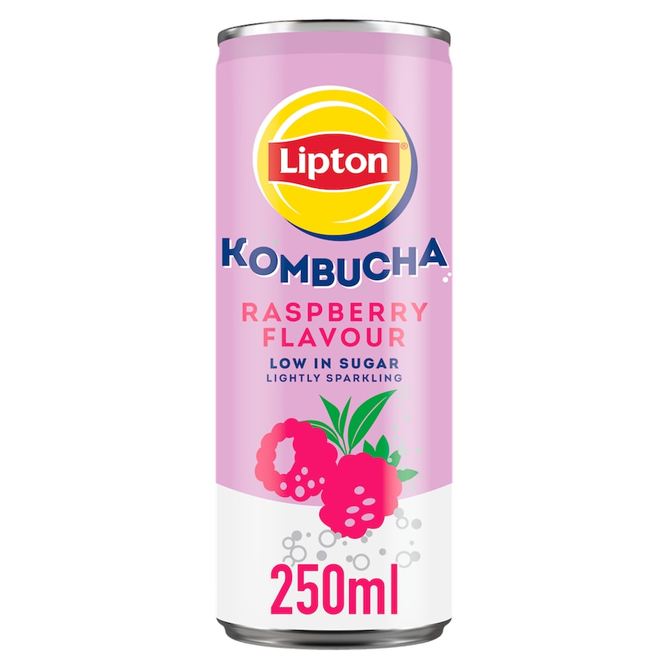 image 1 of Lipton Kombucha Raspberry 250ml Can