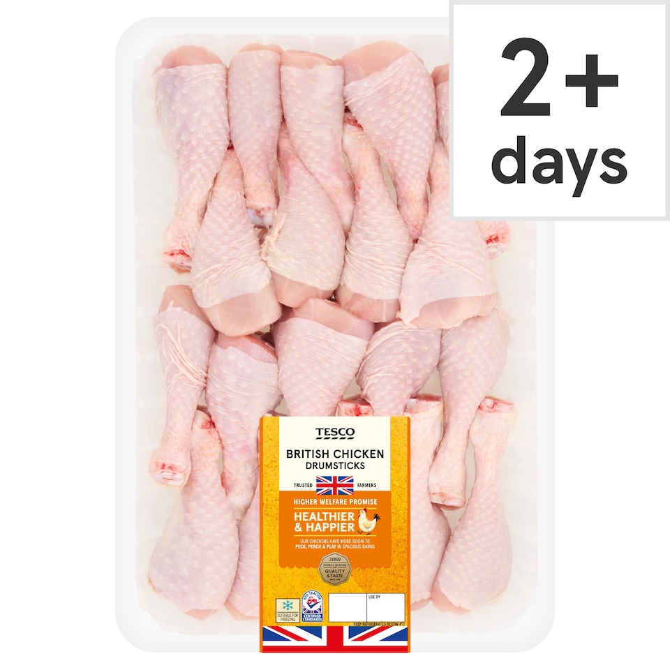 Tesco British Chicken Drumsticks 1.7kg