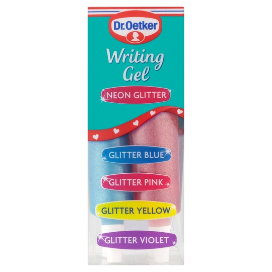 Dr Oetker Neon Writing Icing 4X19g Tesco Groceries