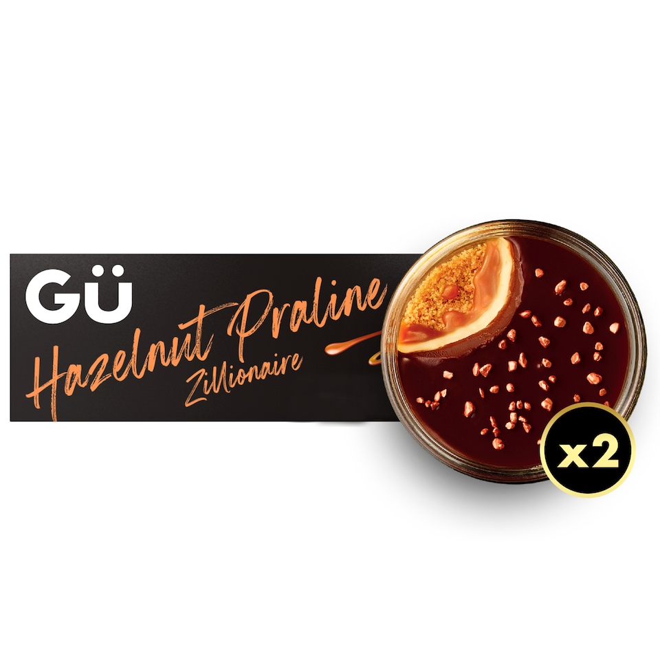 image 1 of Gu Zillionaire Hazelnut Praline Cheesecakes 2x86.5g