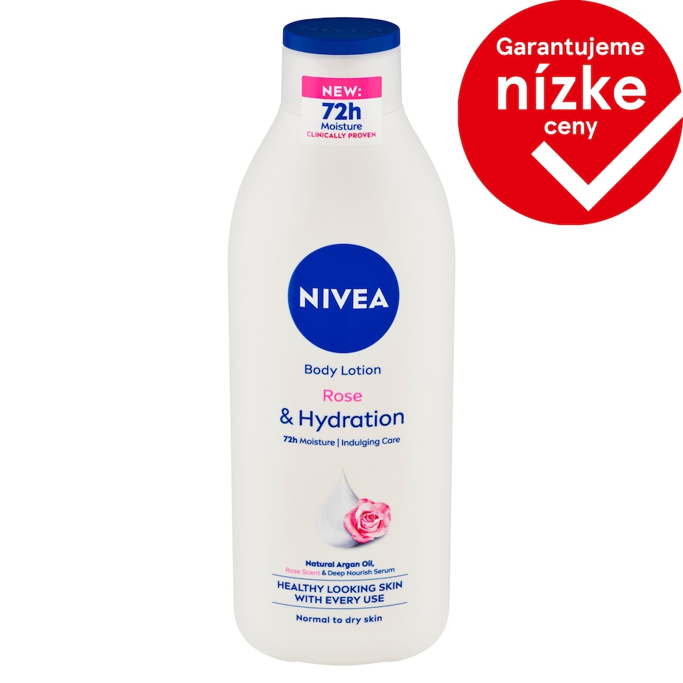 image 1 of Nivea Rose & Hydration Body Lotion 400 ml