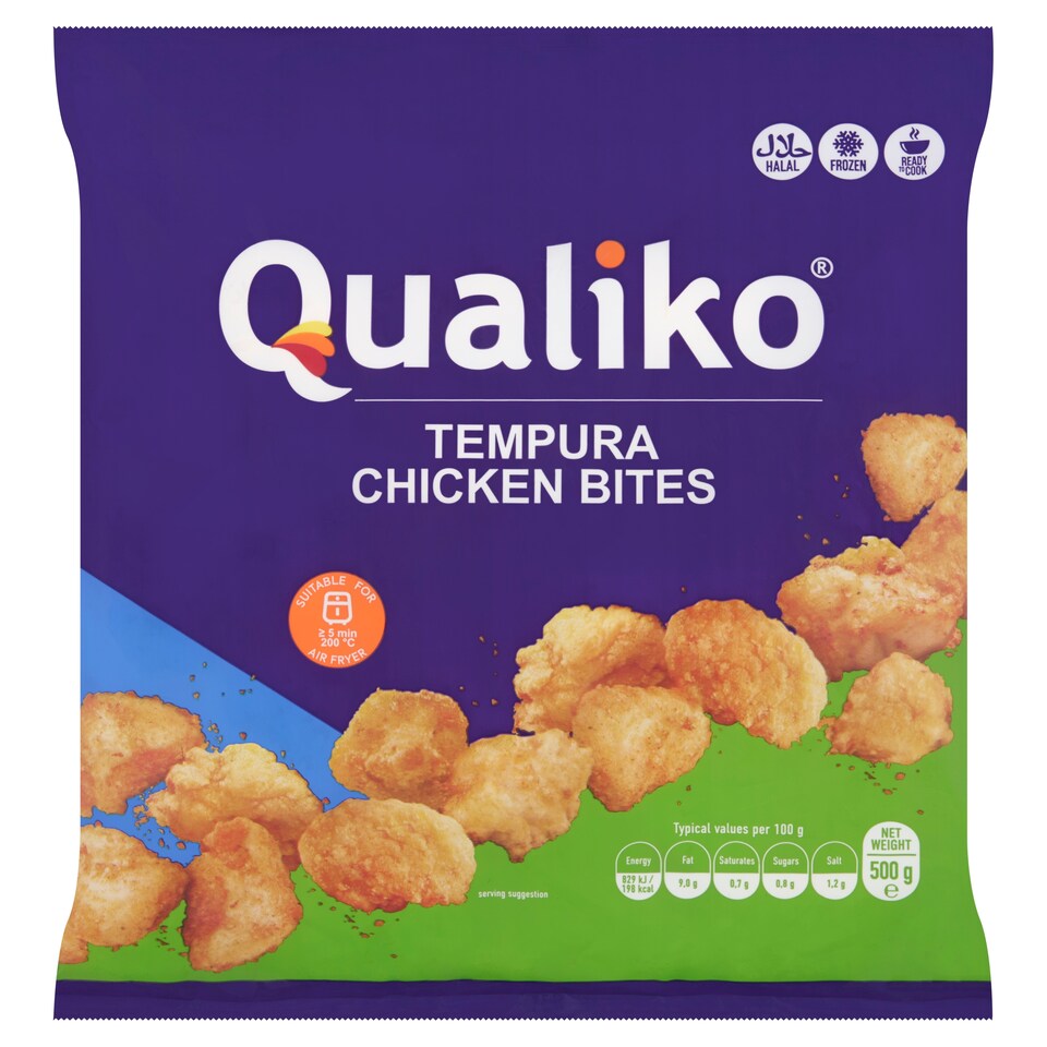 image 1 of Qualiko Tempura Chicken Bites 500 g