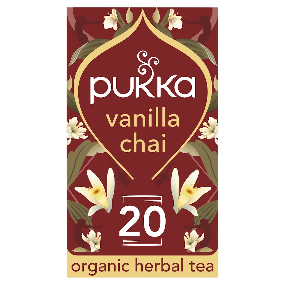 image 1 of Pukka Organic Vanilla Chai 20 Tea Bags 40G