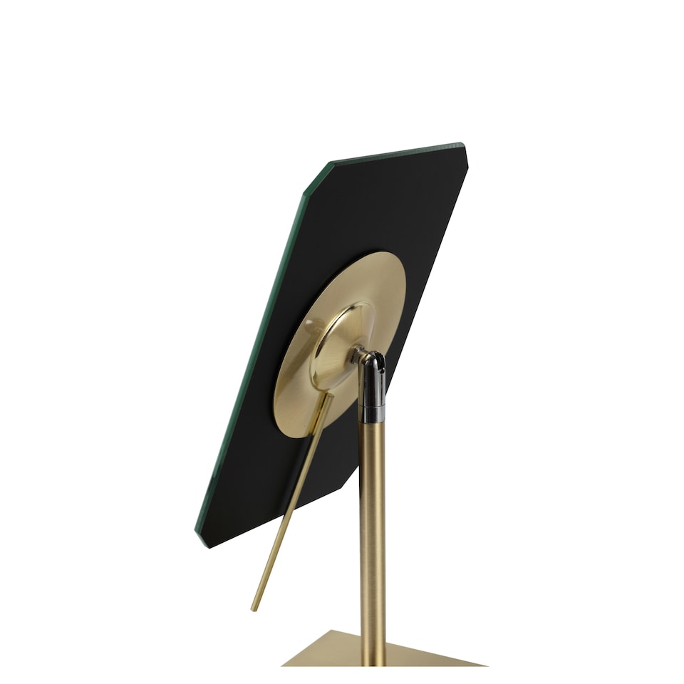 image 1 of F&F Home Gold Square Mirror