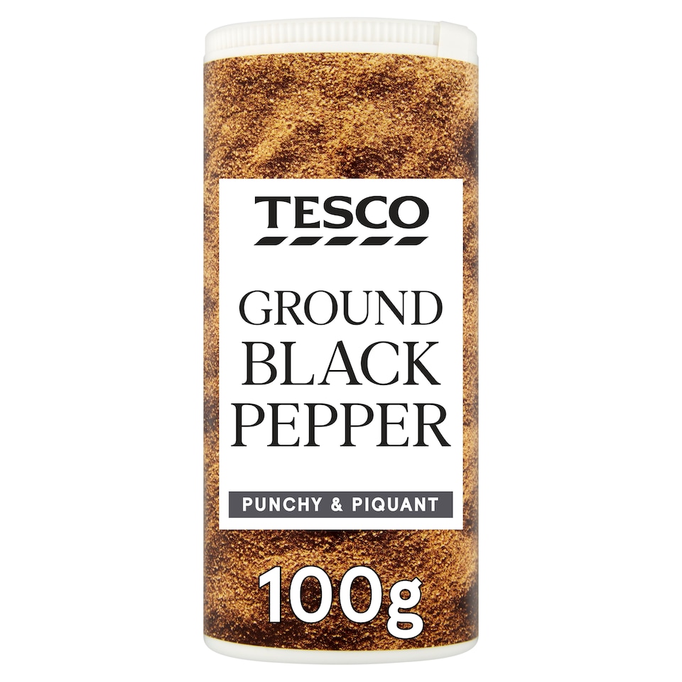 Tesco Ground Black Pepper 100G