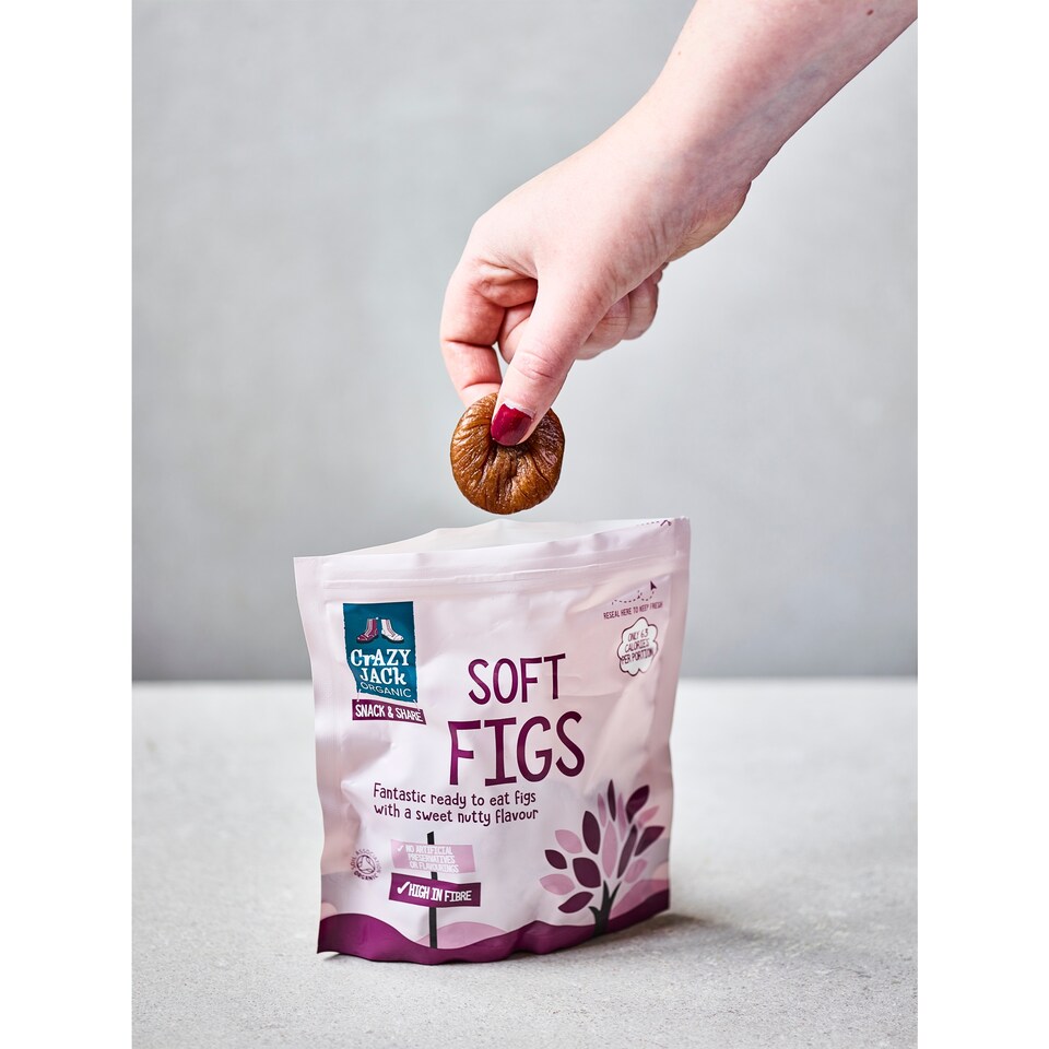 image 1 of Crazy Jack Organic Soft Figs 200g