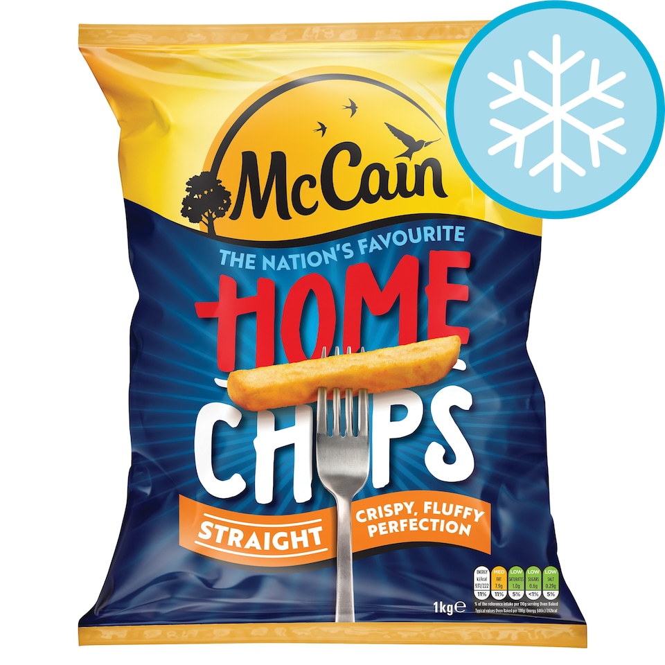 McCain Home Chips Straight Cut 1kg