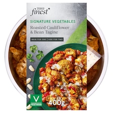 Tesco Finest Roasted Cauliflower & Bean Tagine 400G