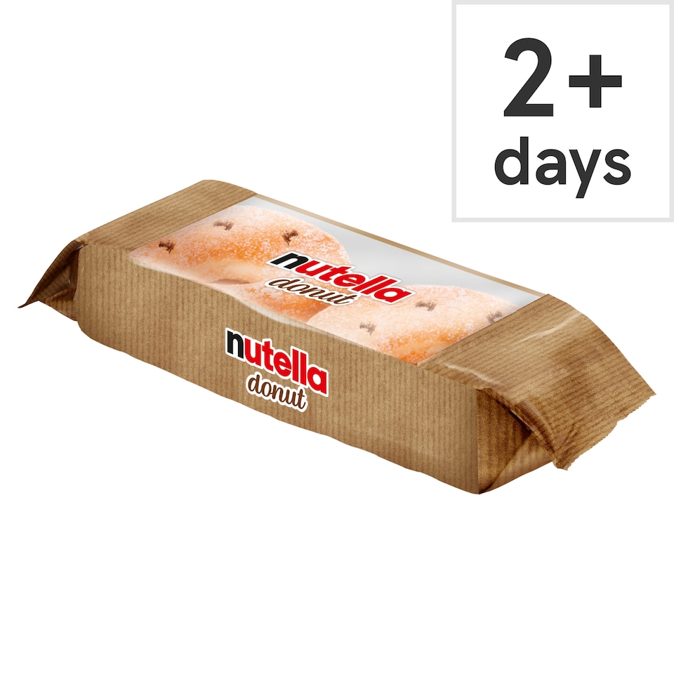 image 1 of Nutella Chocolate & Hazelnut Ring Donut 2 Pack