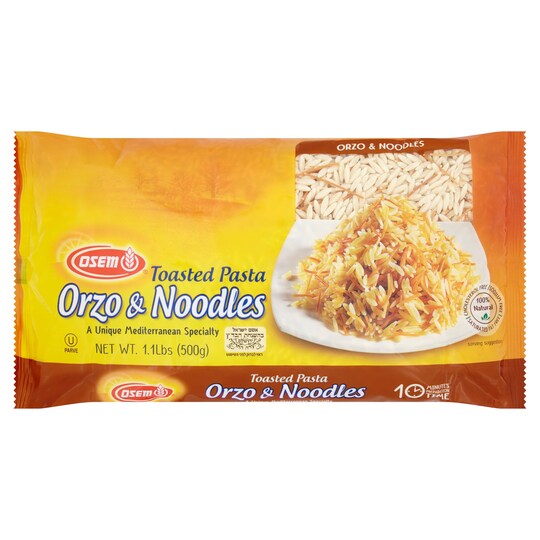 OSEM ORZO & NOODLES TOASTED PASTA 500G Tesco Groceries
