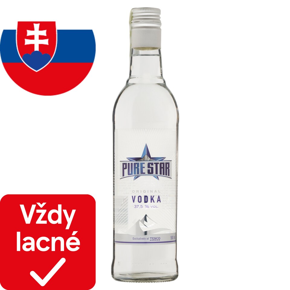 Pure Star Original Vodka 37.5 % 500 ml