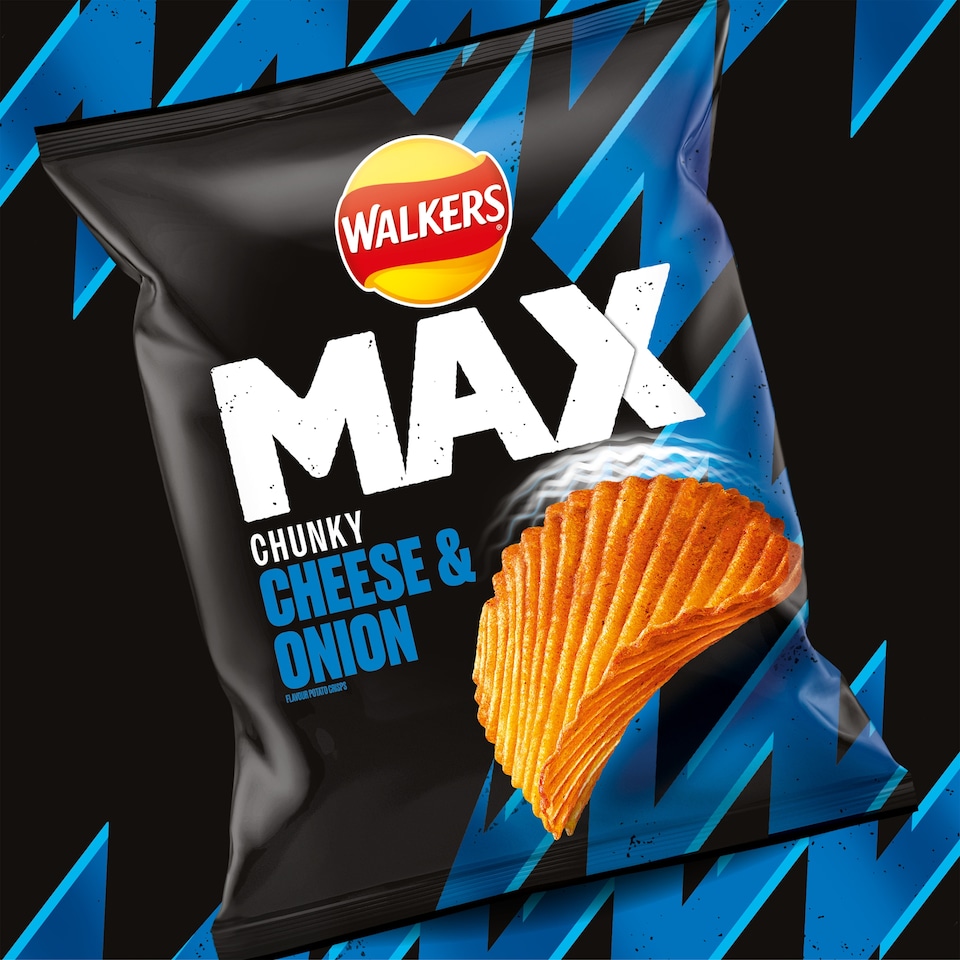 image 1 of Walkers Max Cheese & Onion Crisps 50G