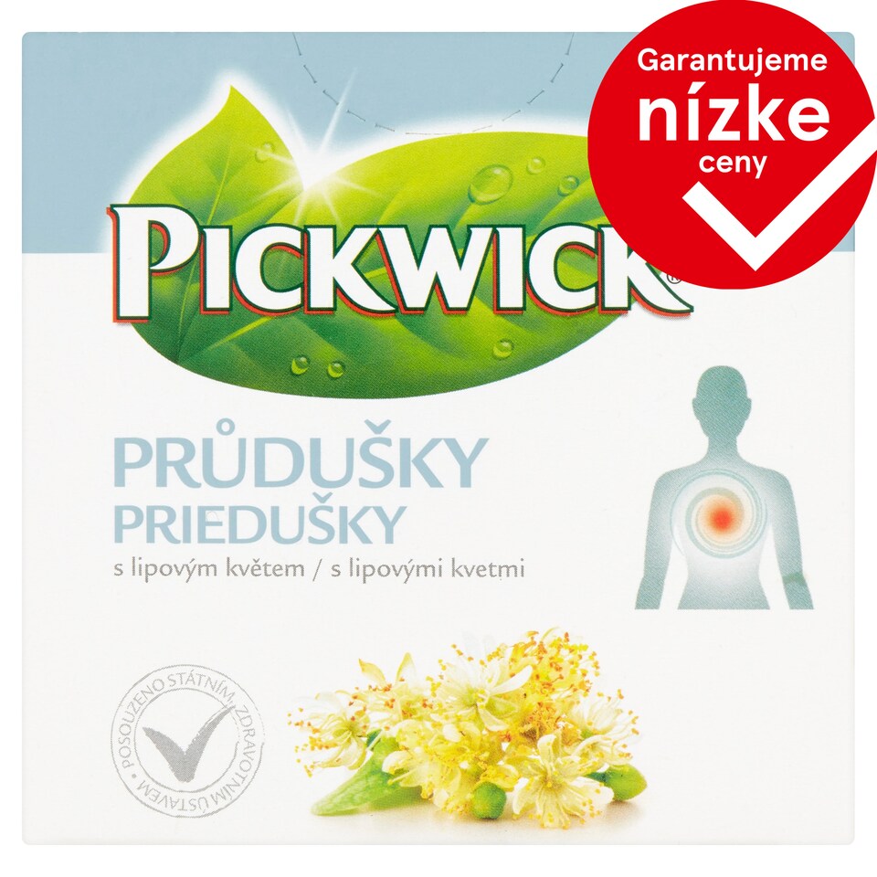 Pickwick Priedušky s lipovými kvetmi 10 x 2,2 g