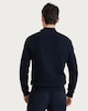 image 2 of F&F Pure Cotton Knitted Half Zip Jumper in Navy