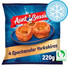 Aunt Bessie's 4 Yorkshire Puddings Sea Salt & Rosemary 220G