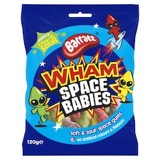 Barratt Wham Space Babies Jelly Sweets 130G