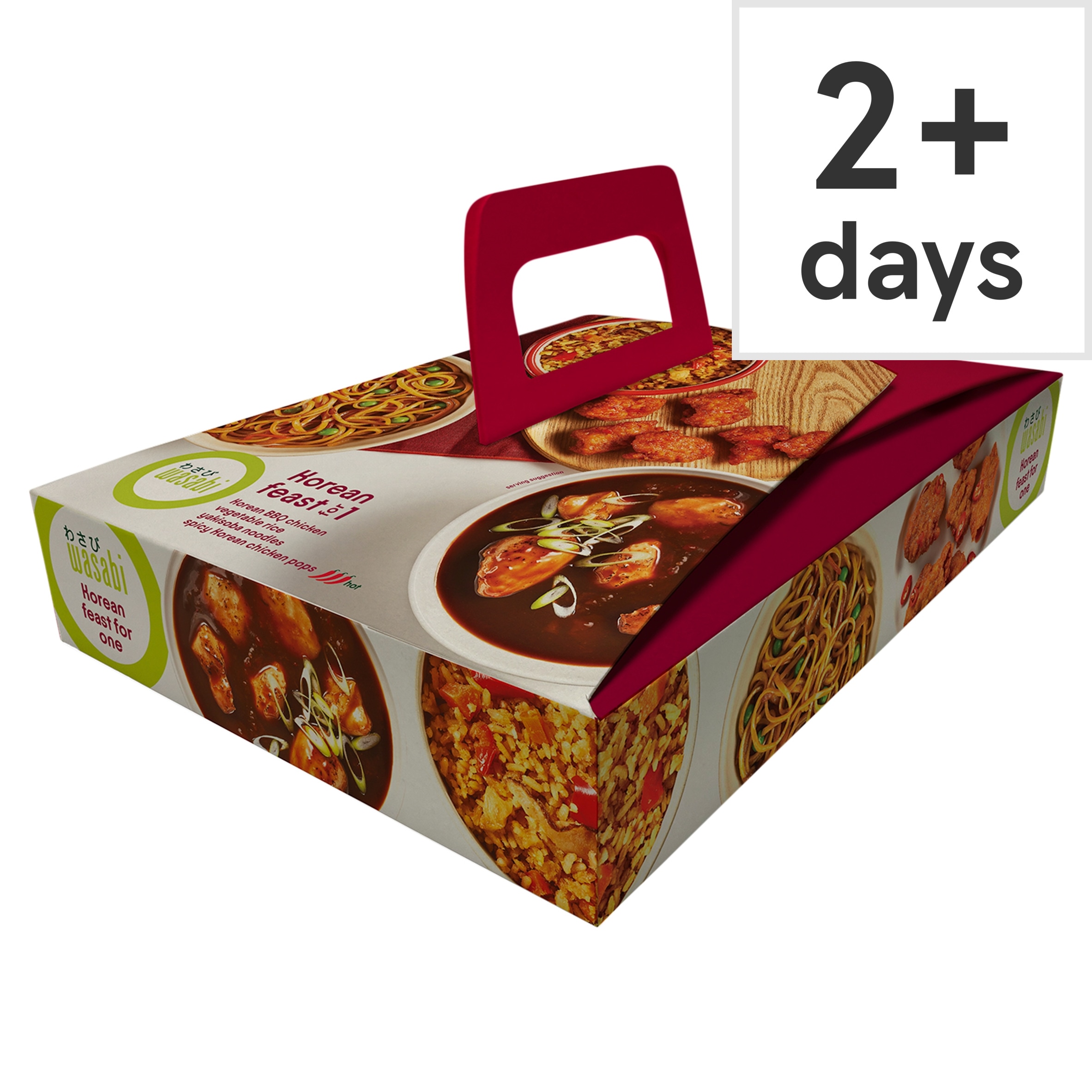 Wasabi Korean Feast for One 550g - Tesco Groceries