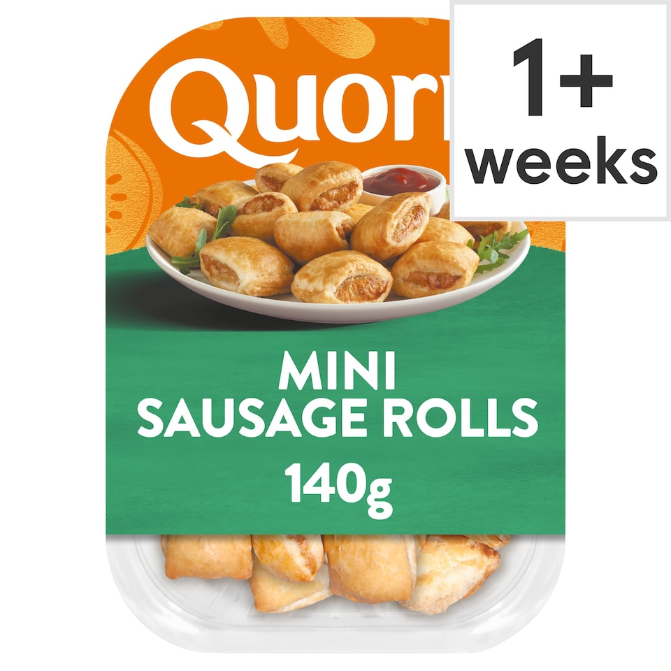 Quorn Vegetarian Mini Sausage Rolls 140G