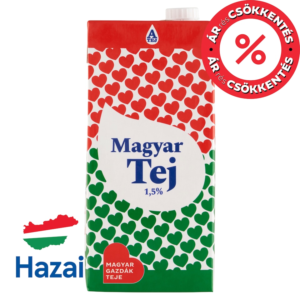 image 1 of Magyar Tej UHT Low-Fat Milk 1,5% 1 l