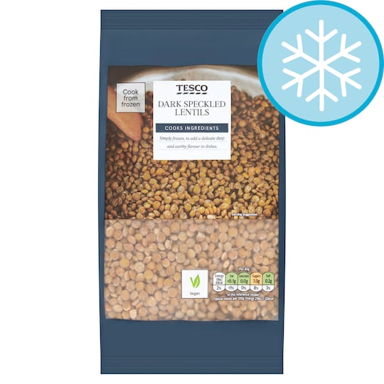 Tesco Dark Speckled Lentils 400G Tesco Groceries